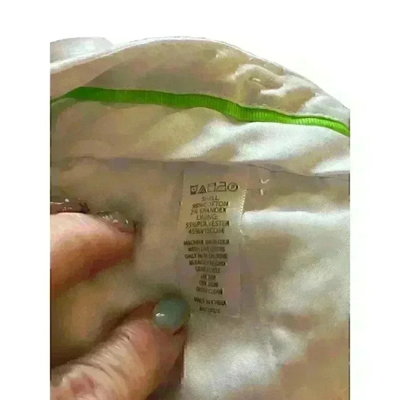 Women's‎ C. Wonder by Christian Siriano White Size 14 Waffle Pattern - Picture 6 of 15